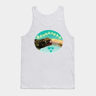 Muriel Loves Bahnahnah (mint color) Tank Top